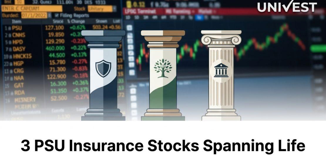 3 PSU Insurance Stocks Spanning