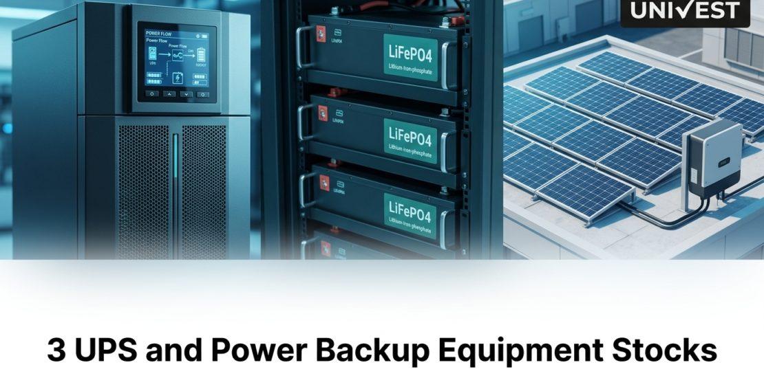 3 UPS and Power Backup Equipment Stocks