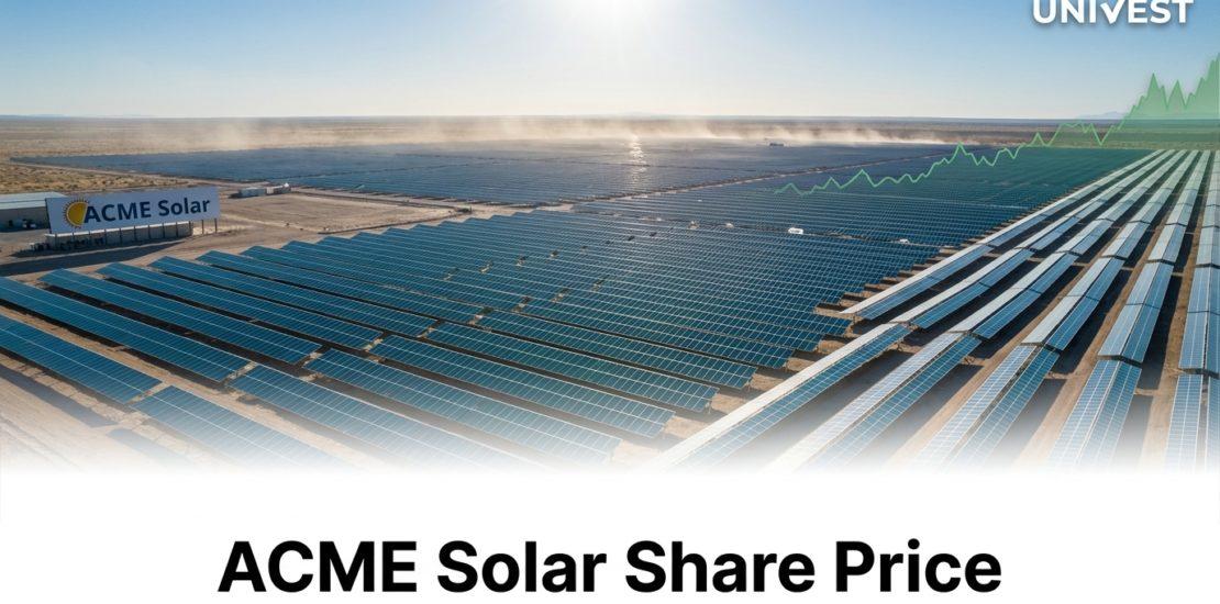 ACME Solar Share Price in Focus as Company Secures Rs 2,647 Crore