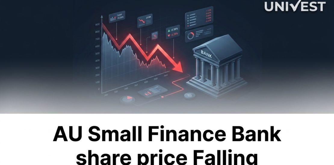AU Small Finance Bank share price Falling