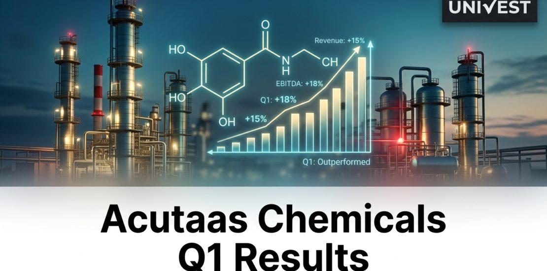 Acutaas Chemicals Q1 Results