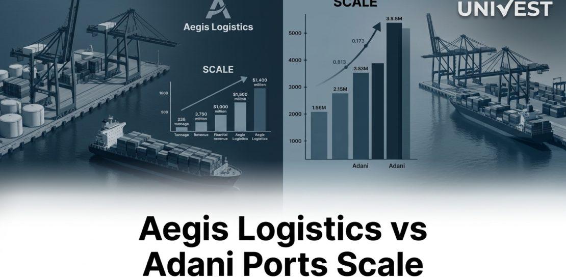 Aegis Logistics vs Adani Ports Scale