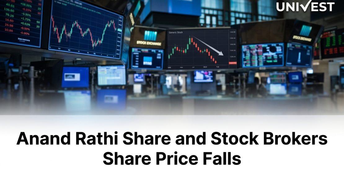 Anand Rathi Share and Stock Brokers Share Price Falls