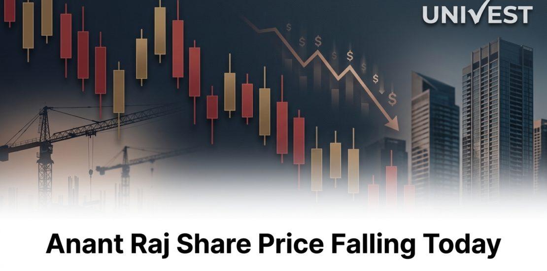 Anant Raj Share Price Falling Today: