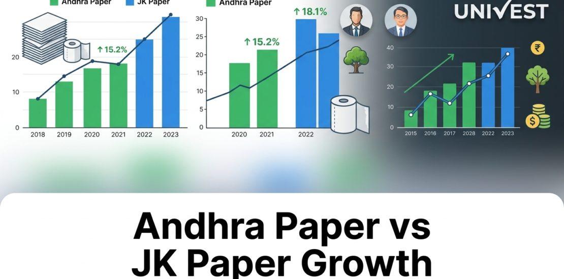 Andhra Paper vs JK Paper Growth