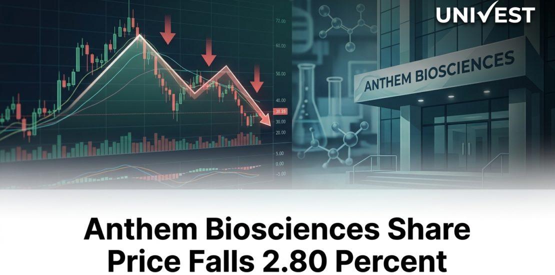 Anthem Biosciences Share Price Falls 2.80 Percent