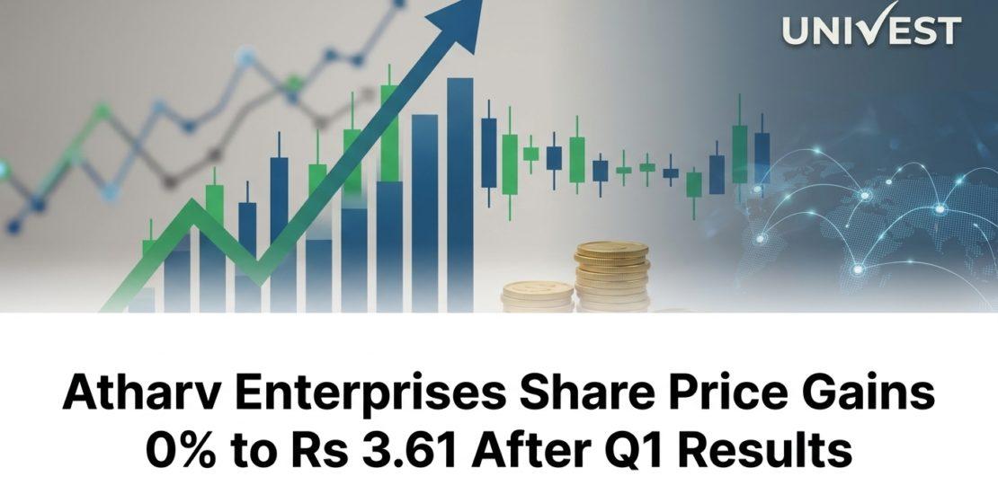 Atharv Enterprises Share Price Gains 0% to Rs 3.61 After Q1 Results