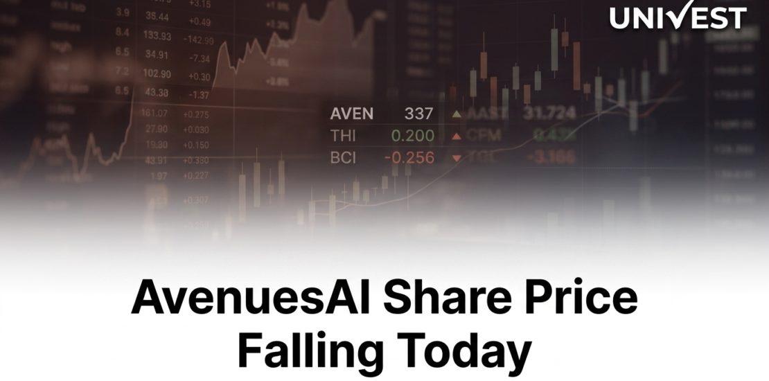 AvenuesAI Share Price Falling Today: