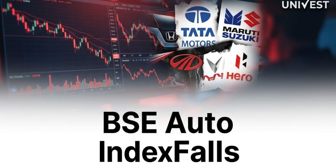 BSE Auto Index Falls Nearly
