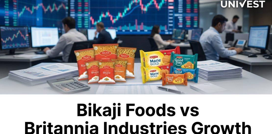 Bikaji Foods vs Britannia Industries Growth
