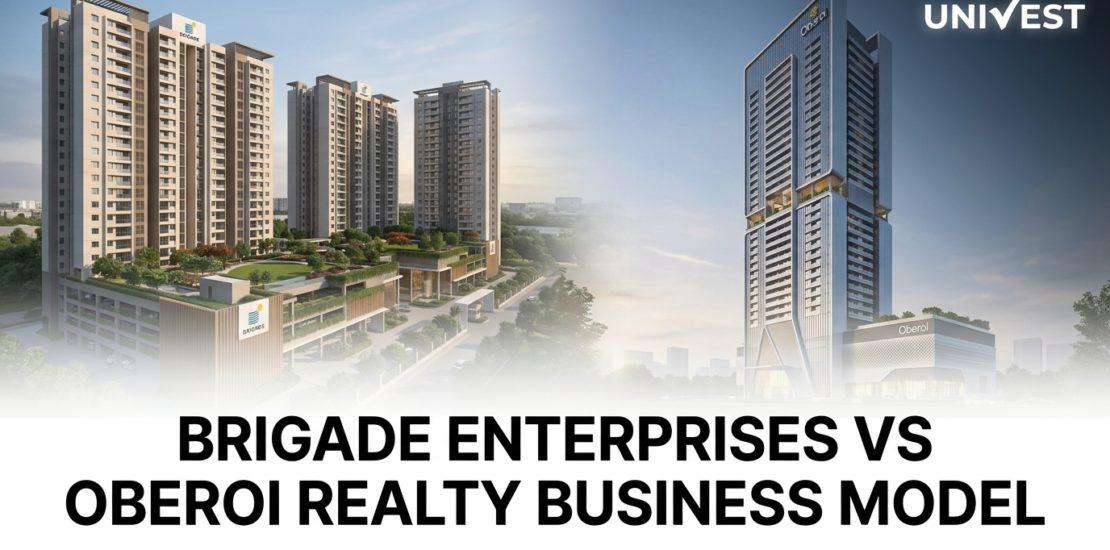 Brigade Enterprises vs Oberoi Realty Business Model