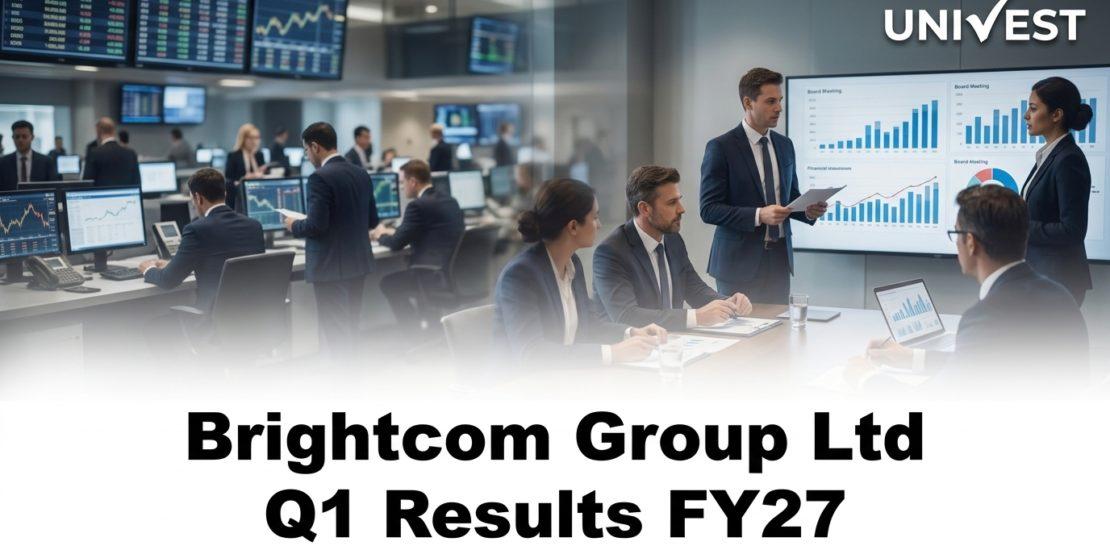 Brightcom Group Ltd Q1 Results FY27