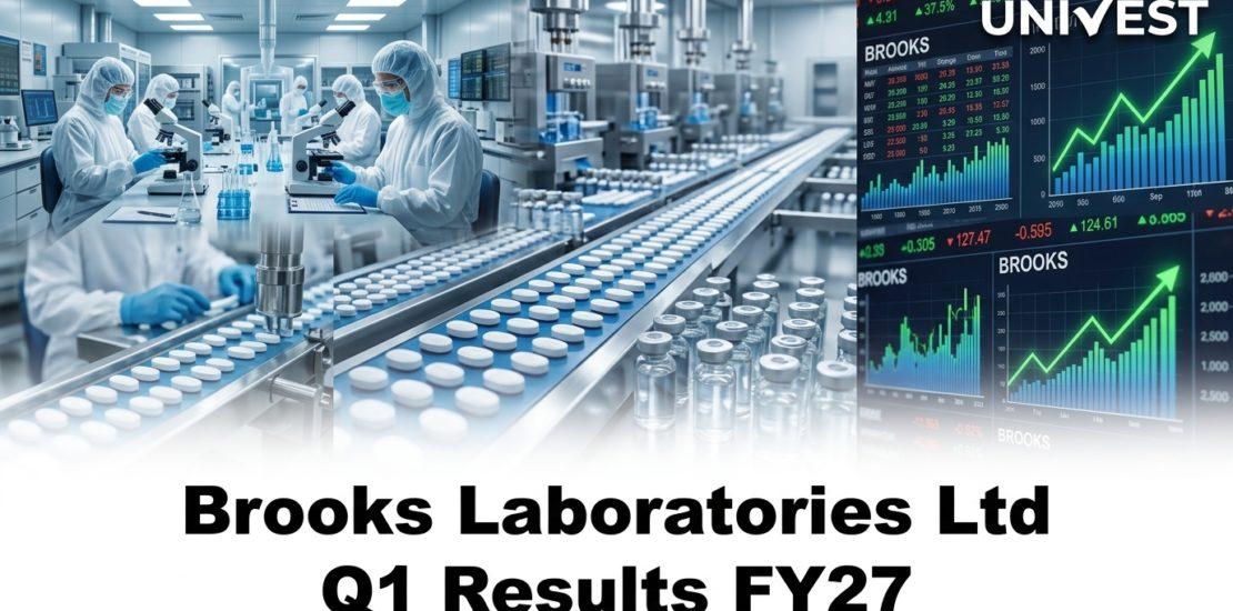 Brooks Laboratories Ltd Q1 Results FY27