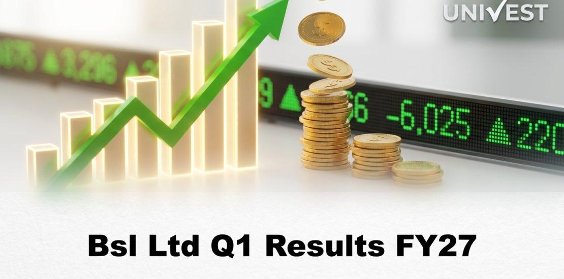 Bsl Ltd Q1 Results FY27