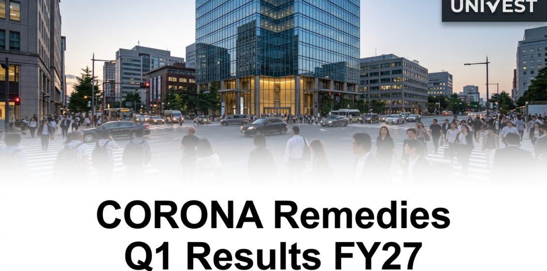 CORONA Remedies Q1 Results FY27