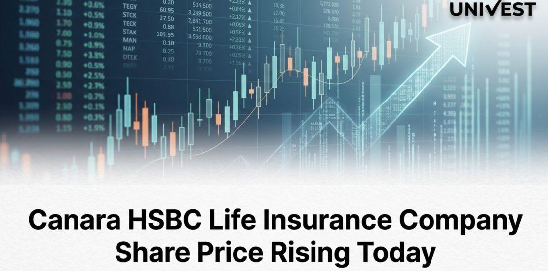 Canara HSBC Life Insurance Company Share Price Rising