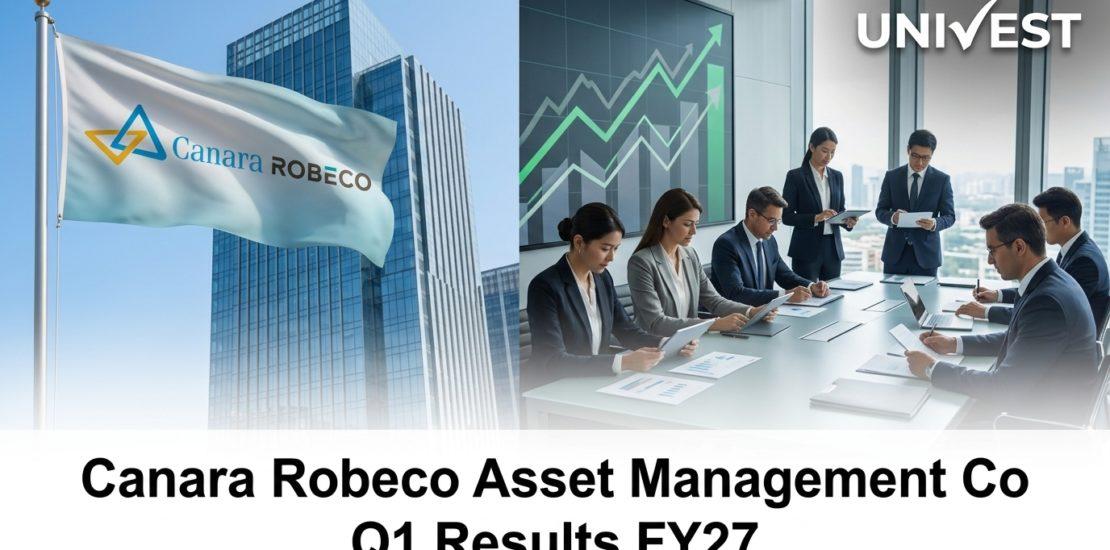 Canara Robeco Asset Management Co Q1 Results FY27