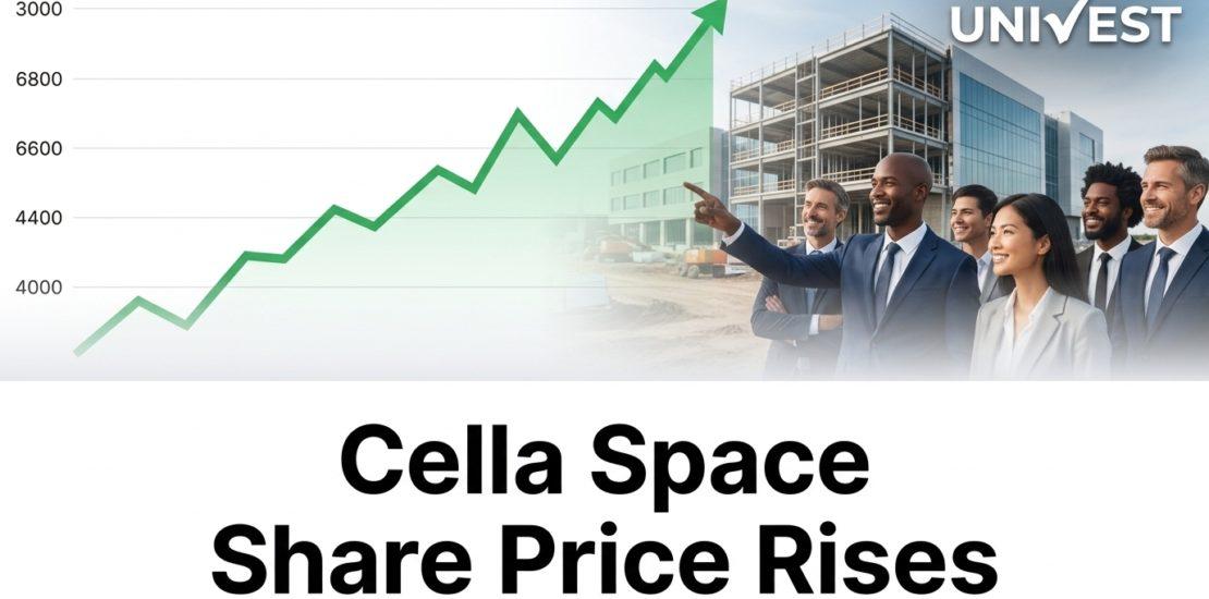 Cella Space Share Price Rises