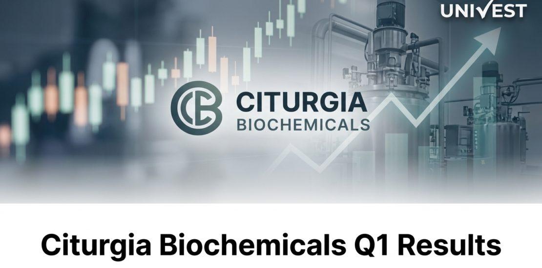 Citurgia Biochemicals Q1 Results
