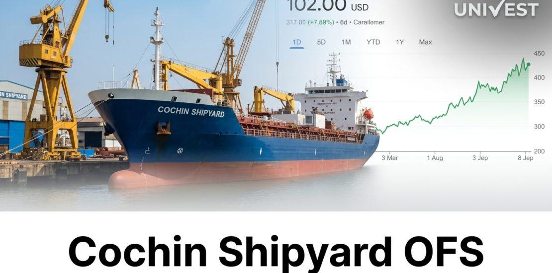 Cochin Shipyard OFS Opens With Rs 1,400 Floor