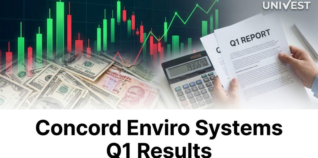 Concord Enviro Systems Q1 Results