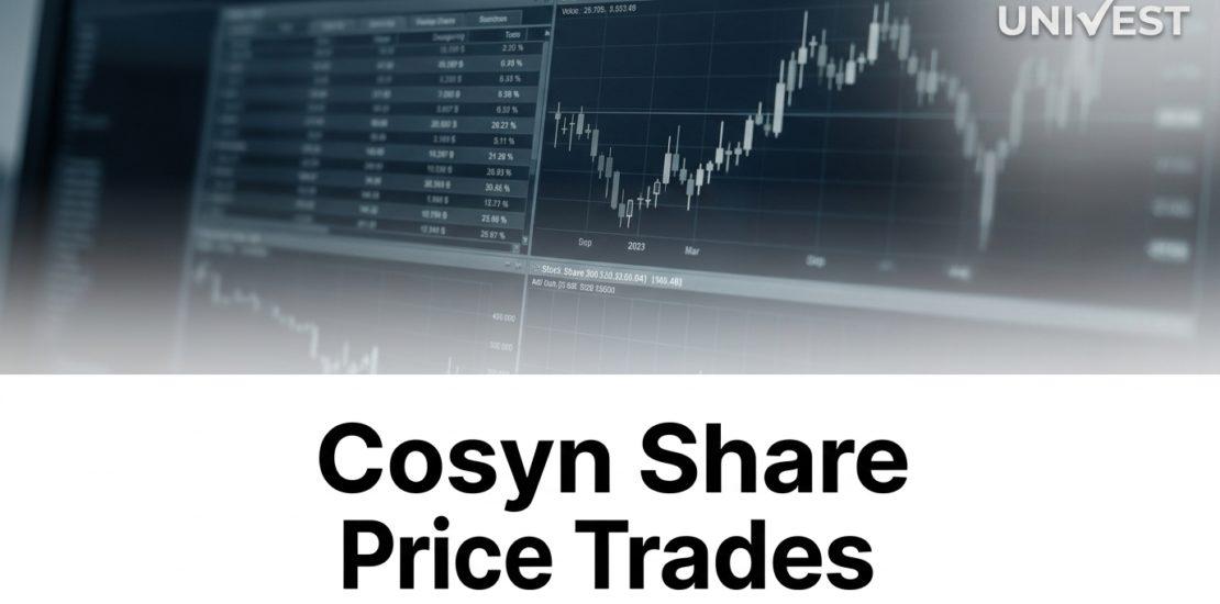 Cosyn Share Price Trades Flat After Q1 FY27 Results
