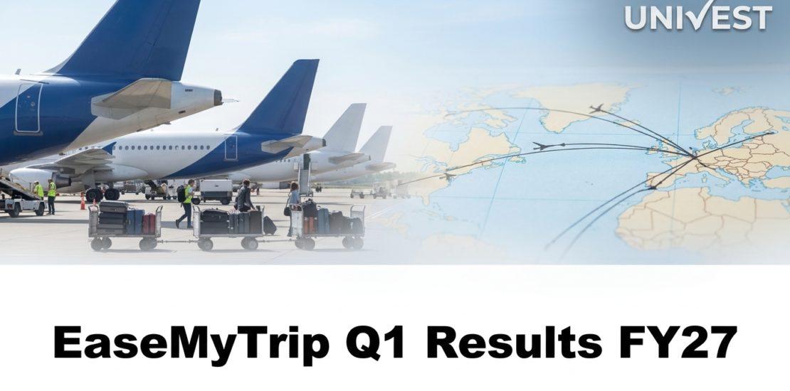 EaseMyTrip Q1 Results FY27