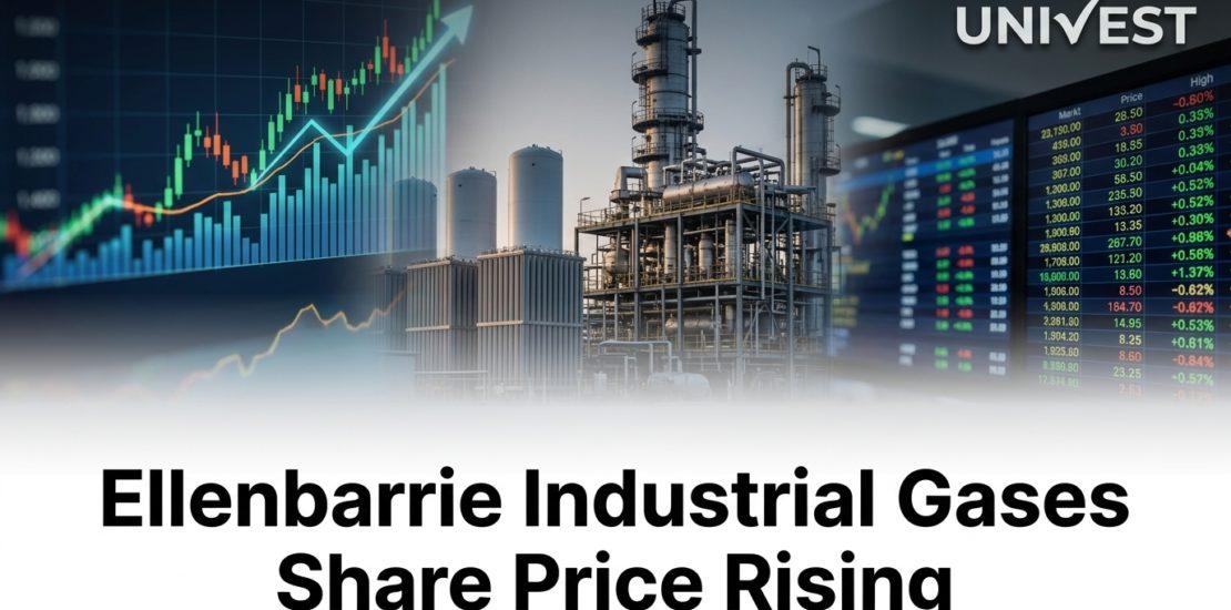 Ellenbarrie Industrial Gases Share Price Rising