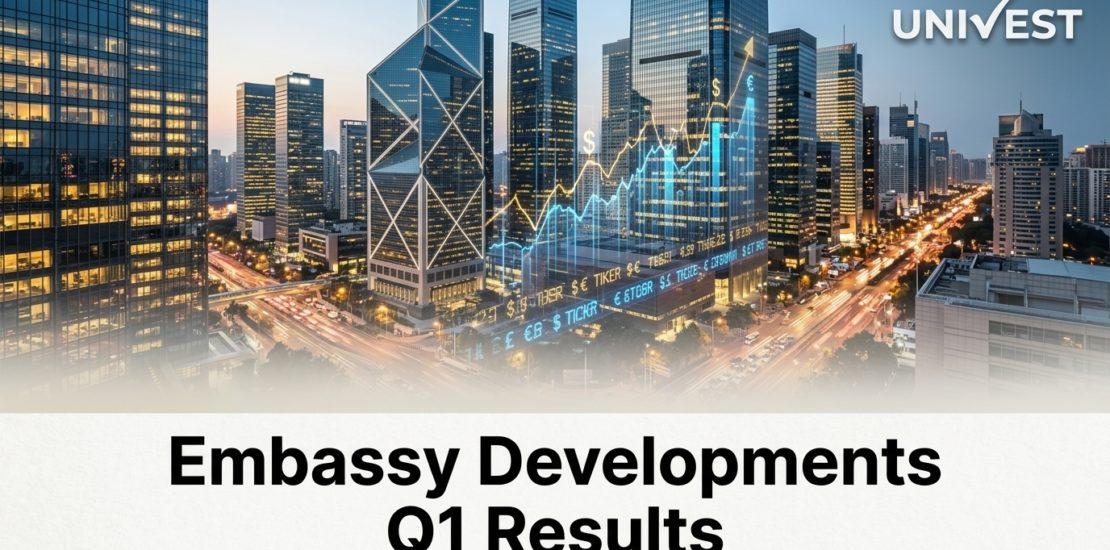 Embassy Developments Q1 Results