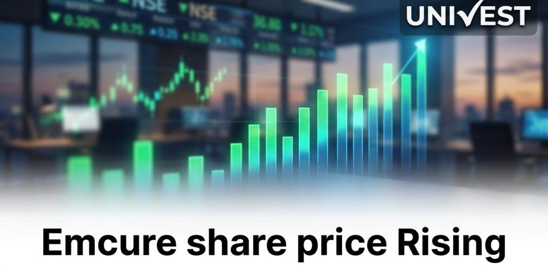 Emcure share price Rising