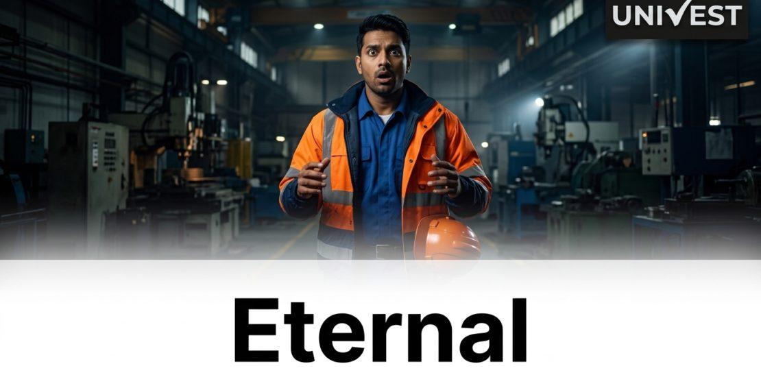 Eternal Share Price Falls 1.38 Percent on 10