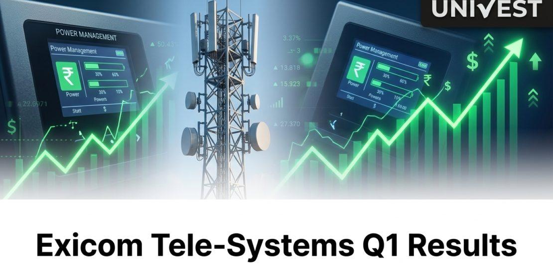 Exicom Tele-Systems Q1 Results FY27