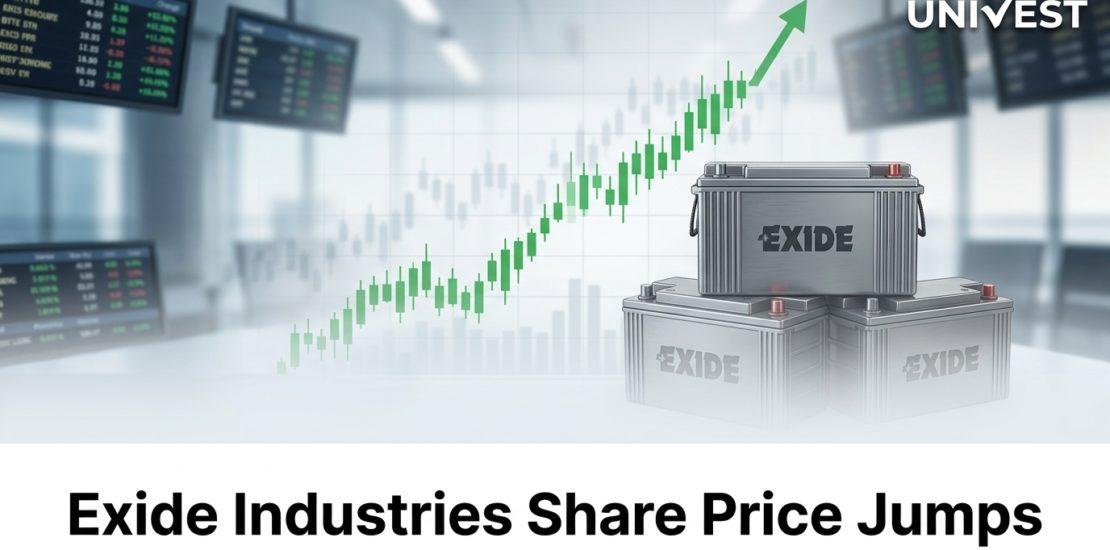 Exide Industries Share Price Jumps