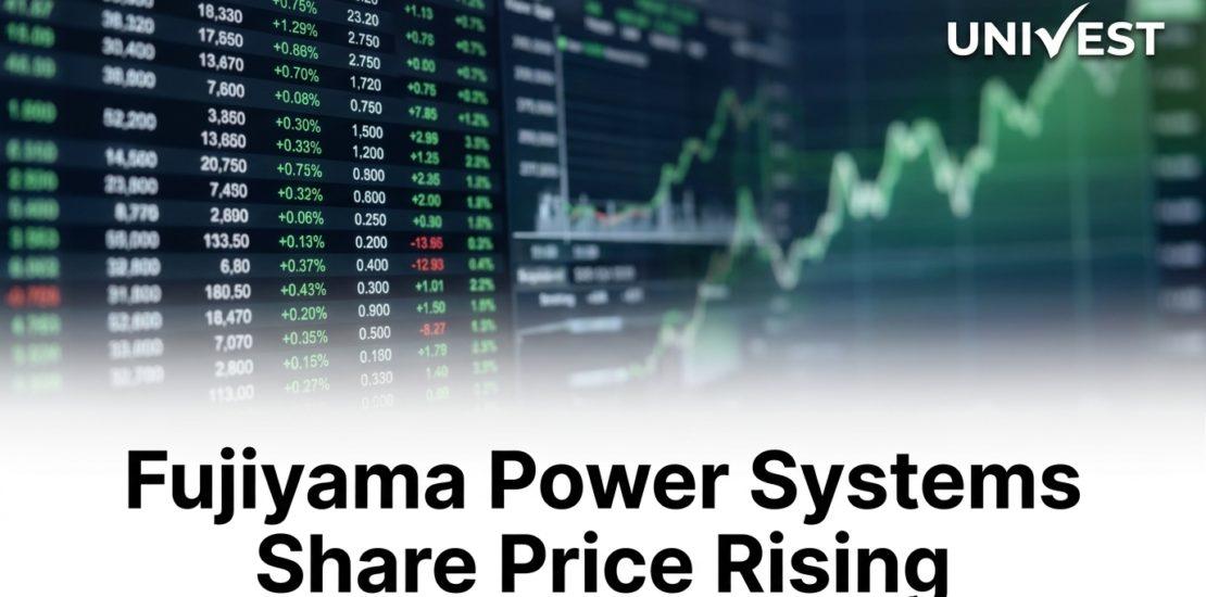 Fujiyama Power Systems Share Price Rising