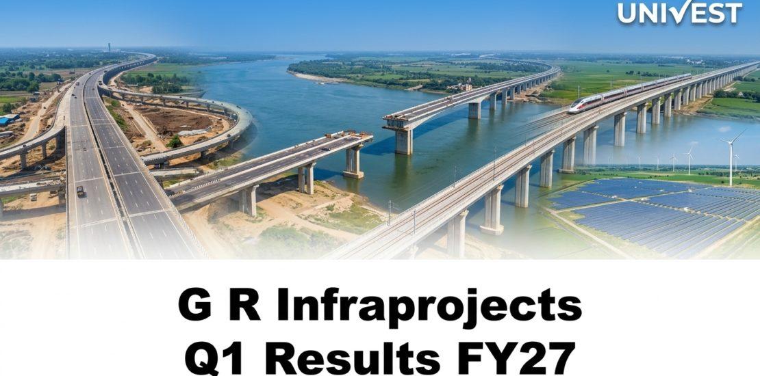G R Infraprojects Q1 Results FY27