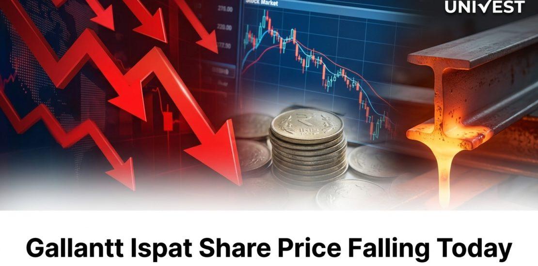 Gallantt Ispat Share Price Falling Today,