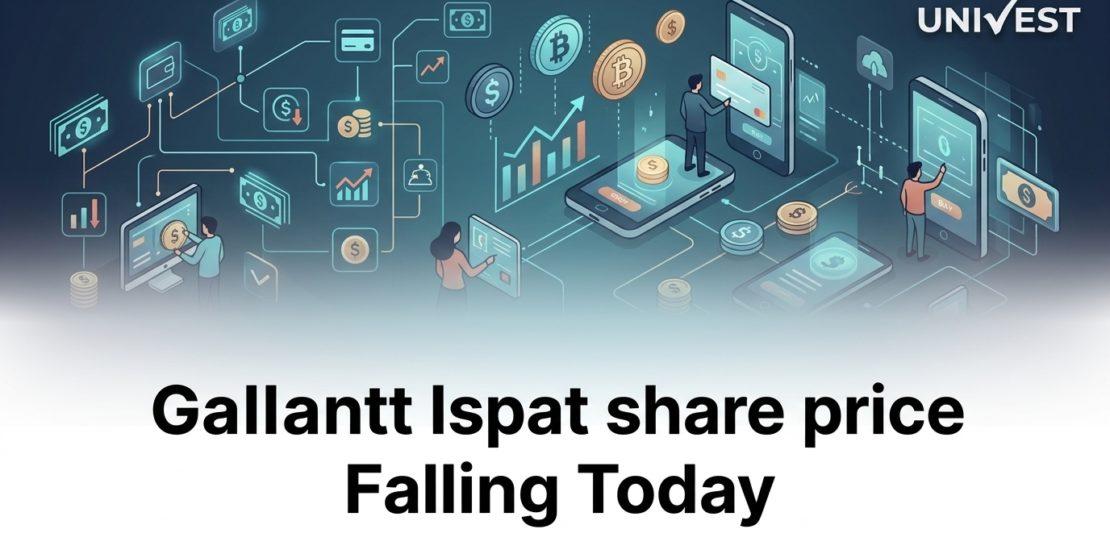 Gallantt Ispat share price Falling Today