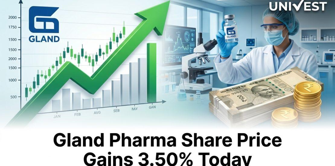 Gland Pharma Share Price Gains 3.50% Today: