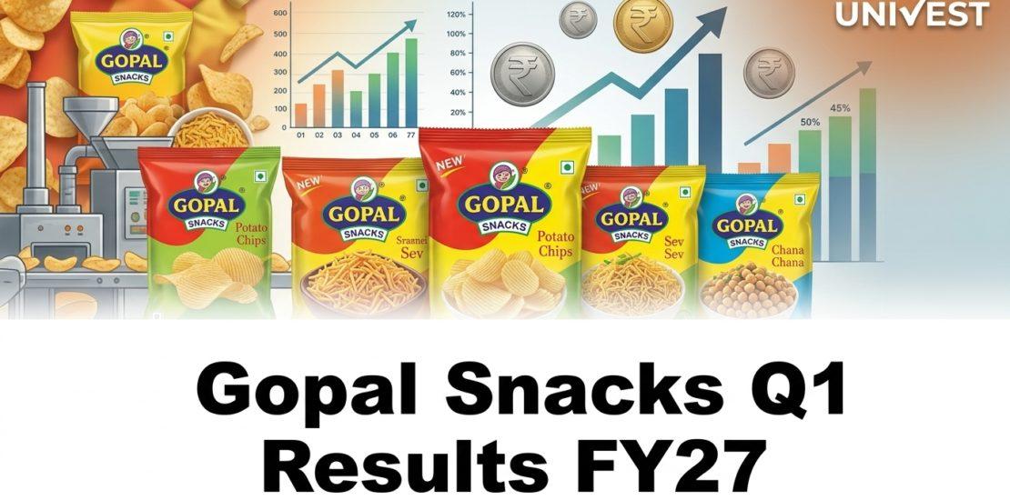 Gopal Snacks Q1 Results FY27