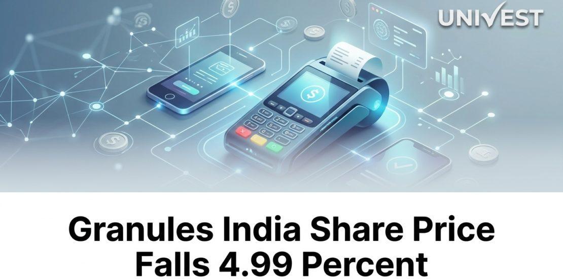 Granules India Share Price Falls 4.99 Percent
