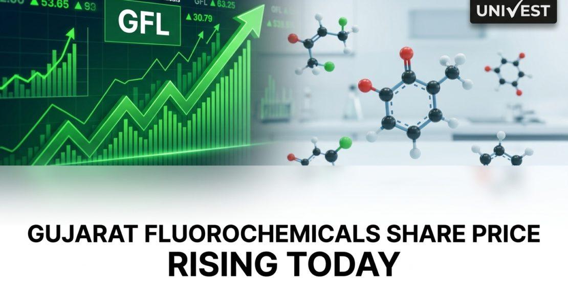 Gujarat Fluorochemicals share price Rising Today