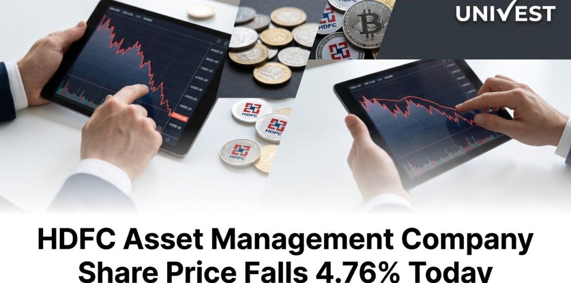 HDFC Asset Management Company Share Price Falls 4.76% Today: