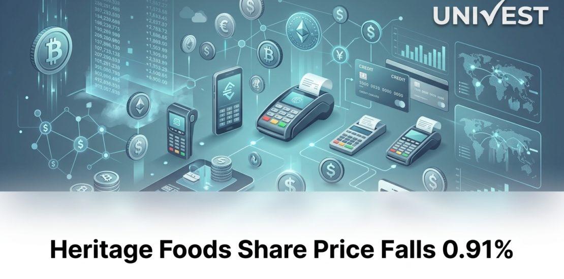 Heritage Foods Share Price Falls 0.91%