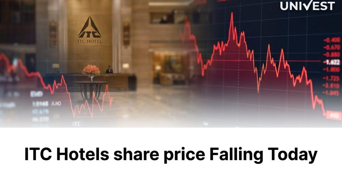 ITC Hotels share price Falling Today