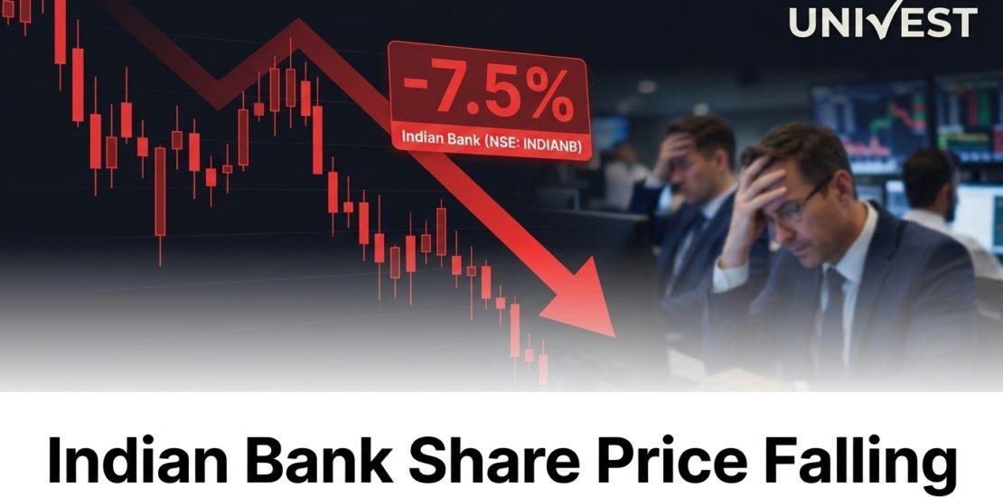 Indian Bank Share Price Falling Today