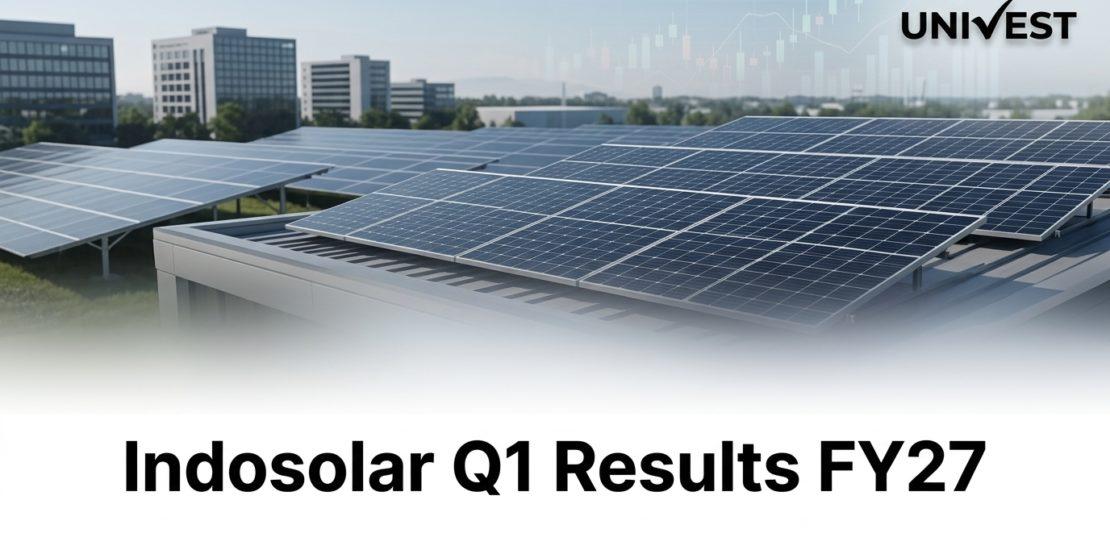 Indosolar Q1 Results FY27