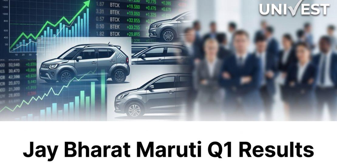 Jay Bharat Maruti Q1 Results