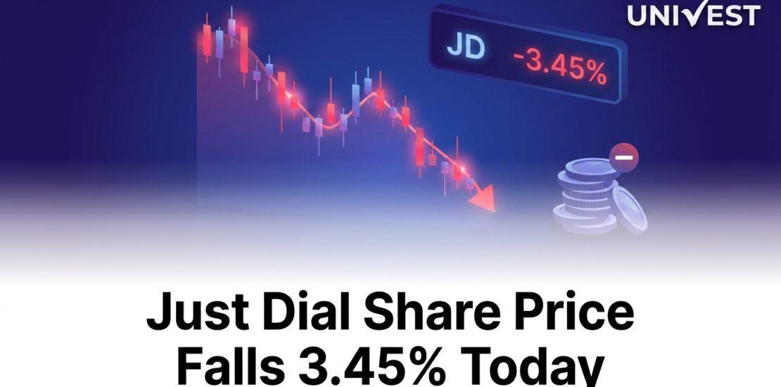 Just Dial Share Price Falls 3.45% Today: