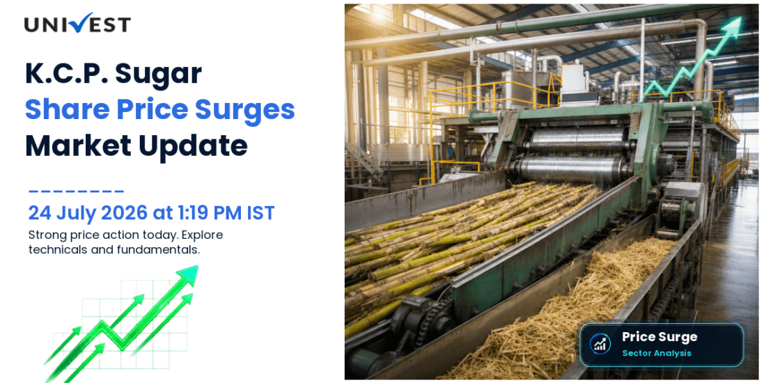 K.C.P. Sugar And Industries Corporation Ltd. Share Price