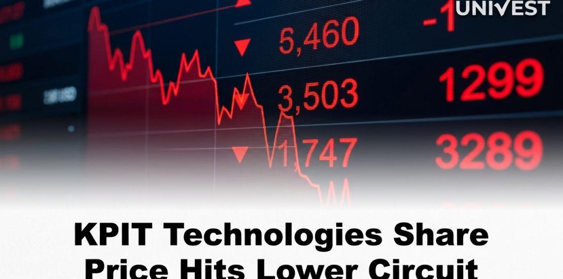 KPIT Technologies Share Price Hits Lower Circuit After Weak Q1 Business Update